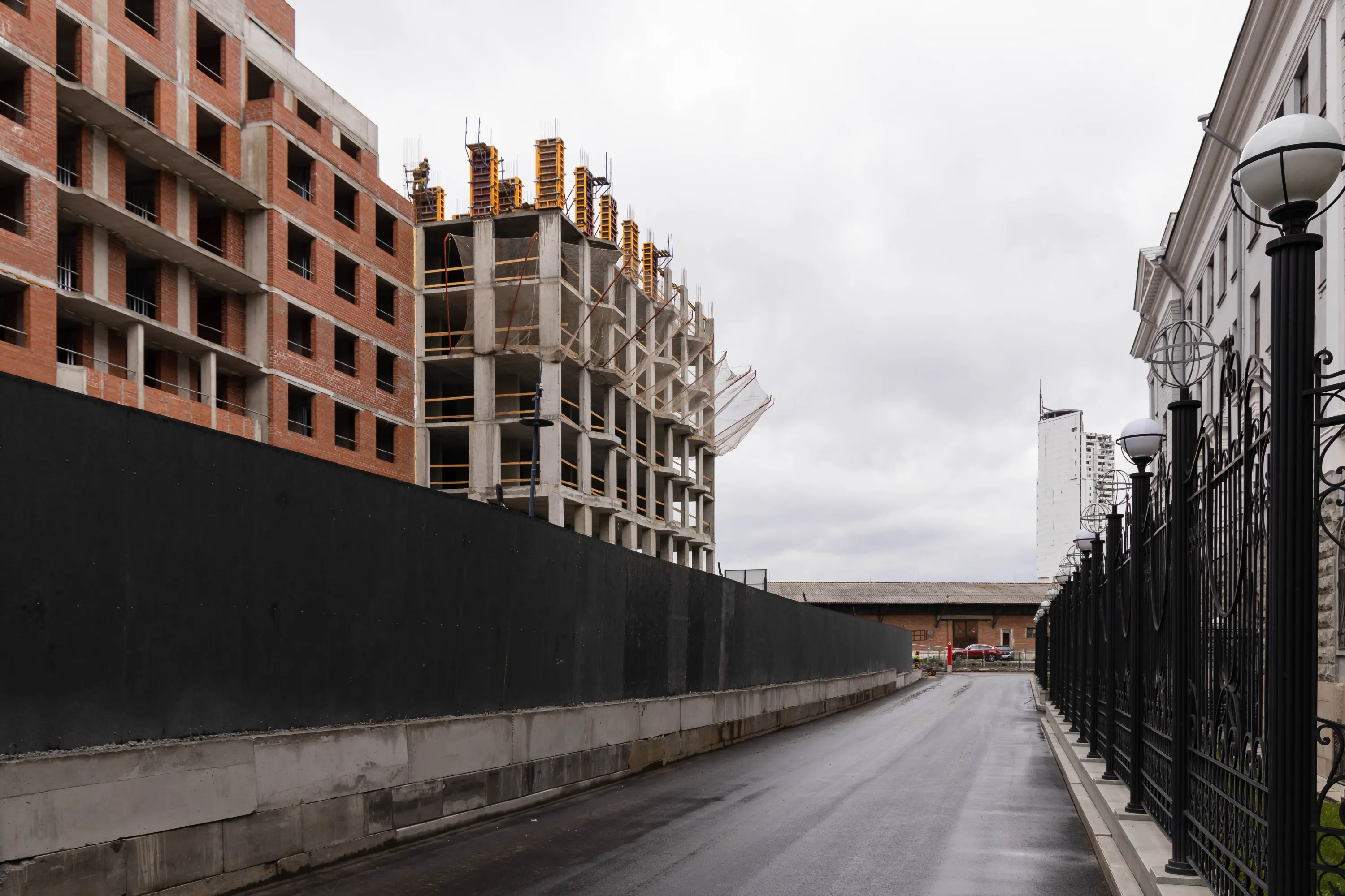 ЖК На Некрасова ход строительства