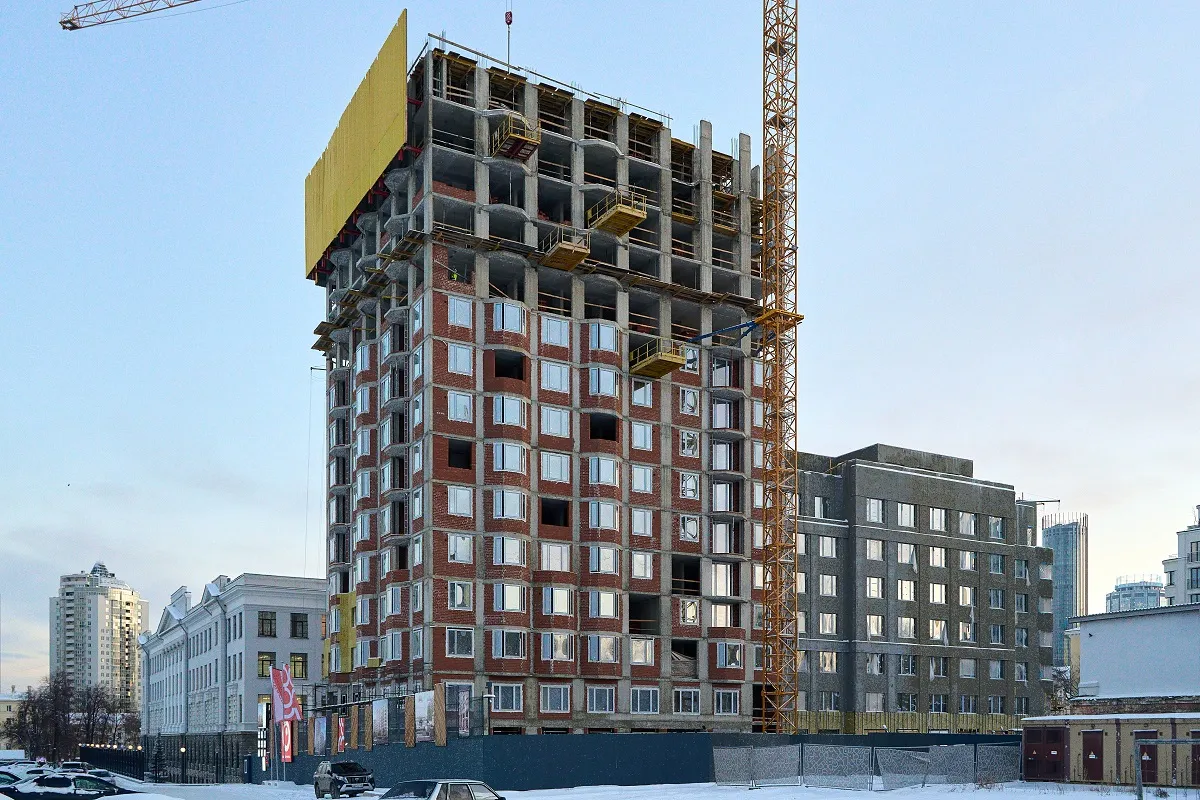 ЖК На Некрасова ход строительства