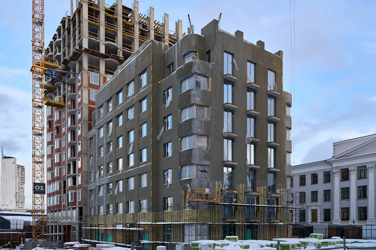 ЖК На Некрасова ход строительства