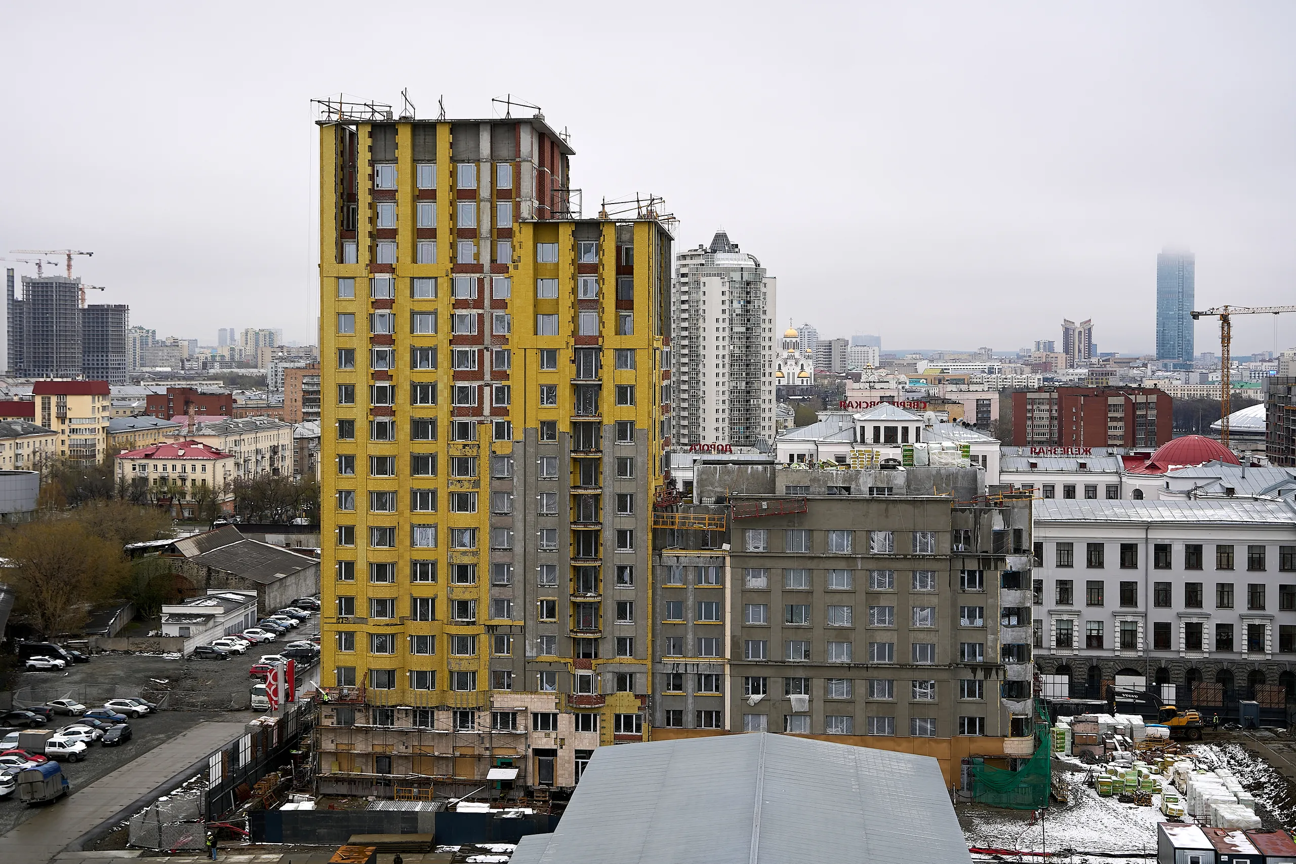 ЖК На Некрасова ход строительства