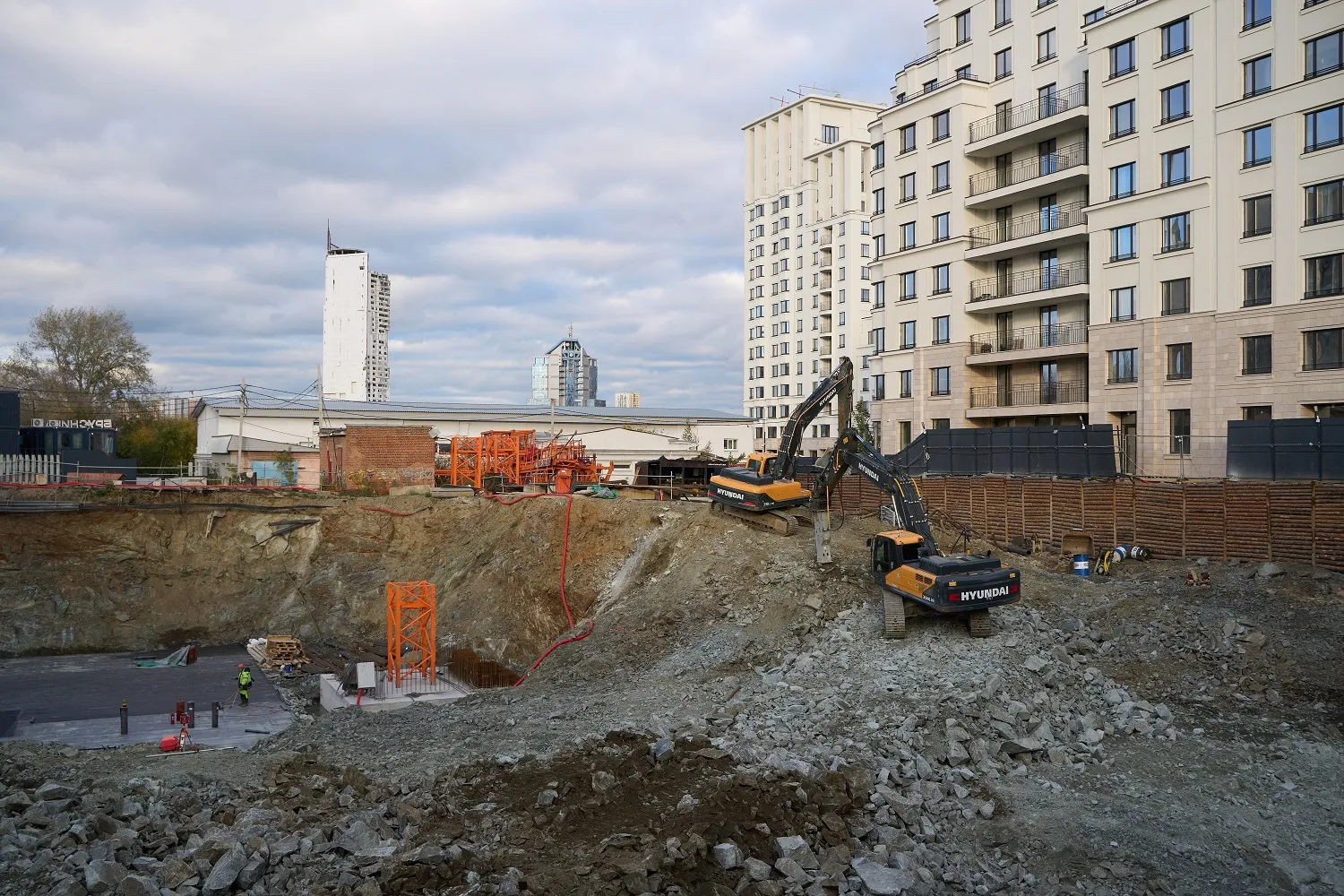 ЖК На Некрасова ход строительства