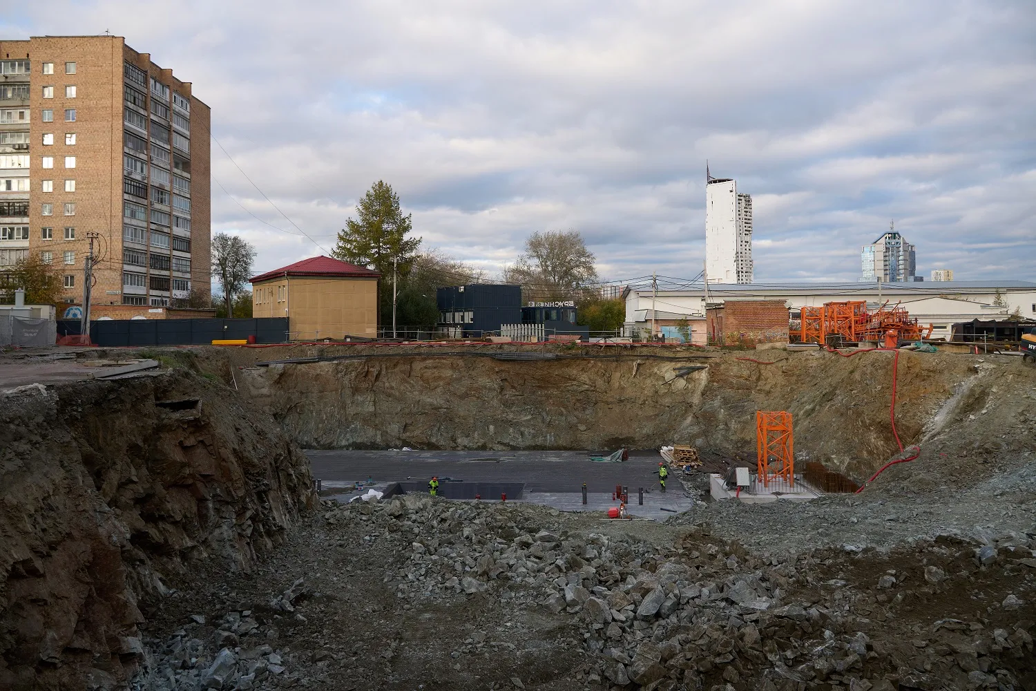 ЖК На Некрасова ход строительства