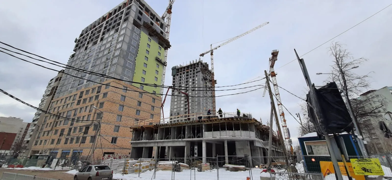 ЖК "Северное сияние" ход строительства