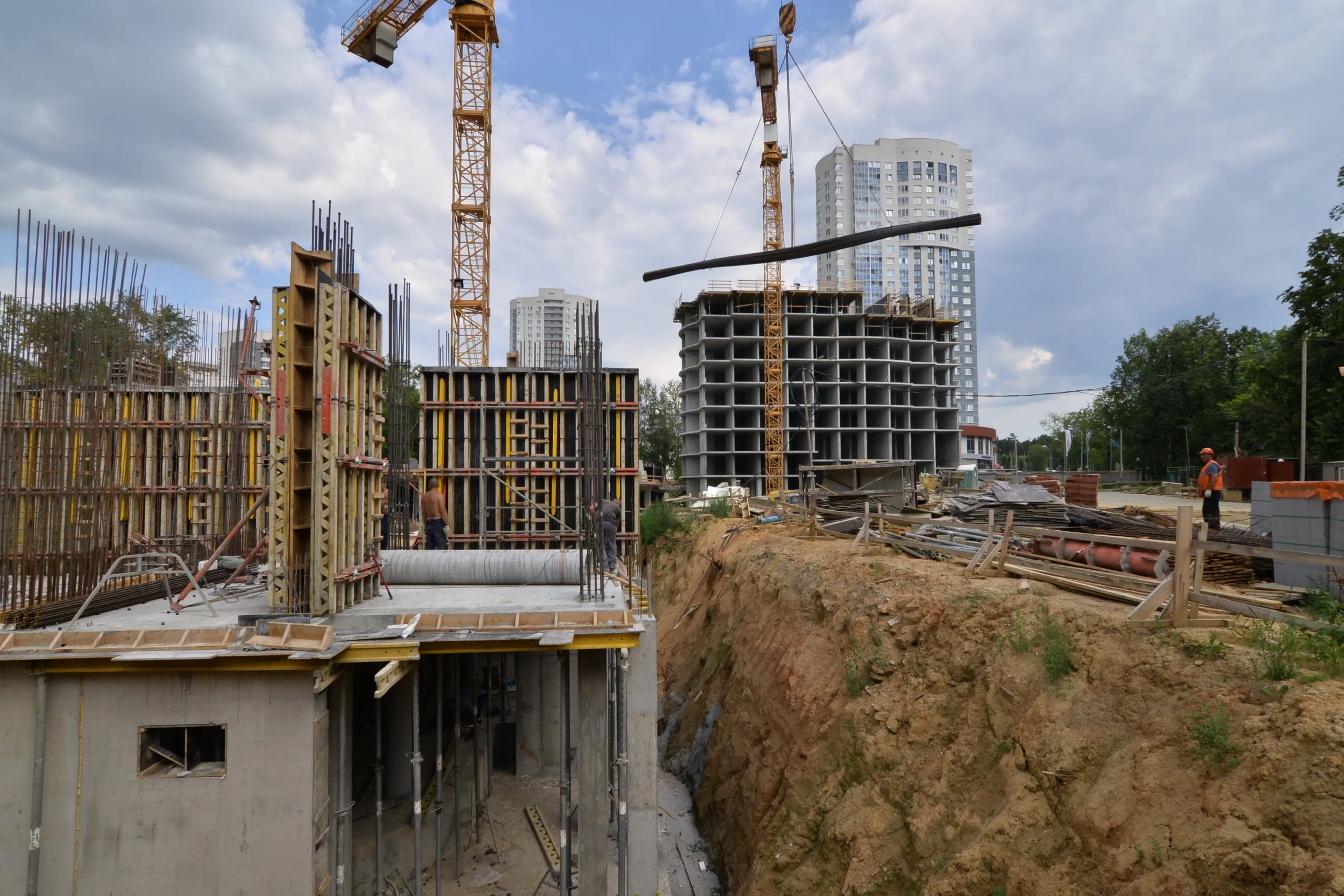 ЖК "Северное сияние" ход строительства