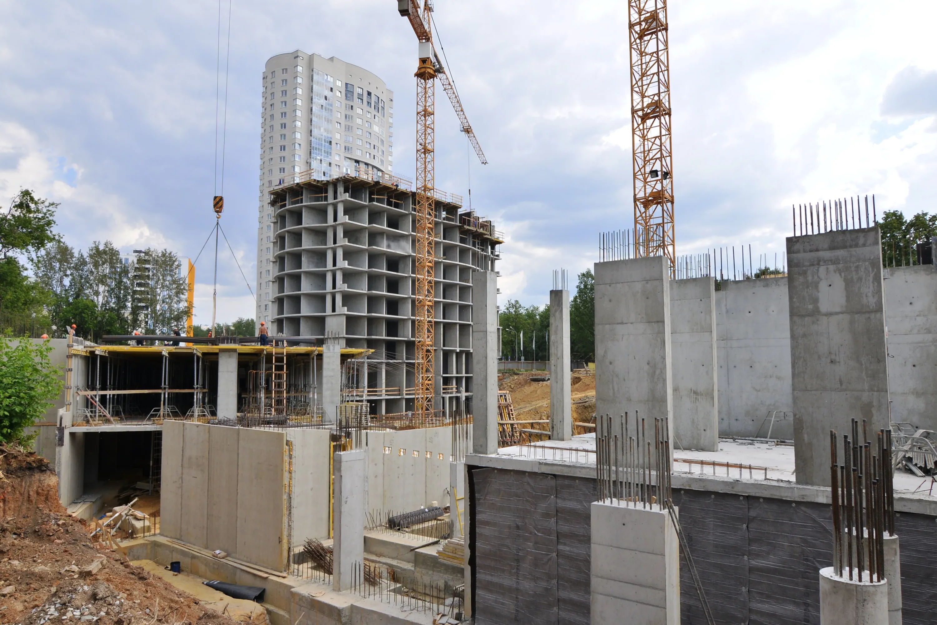 ЖК "Северное сияние" ход строительства