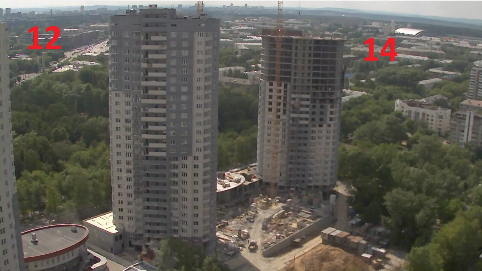 ЖК "Северное сияние" ход строительства