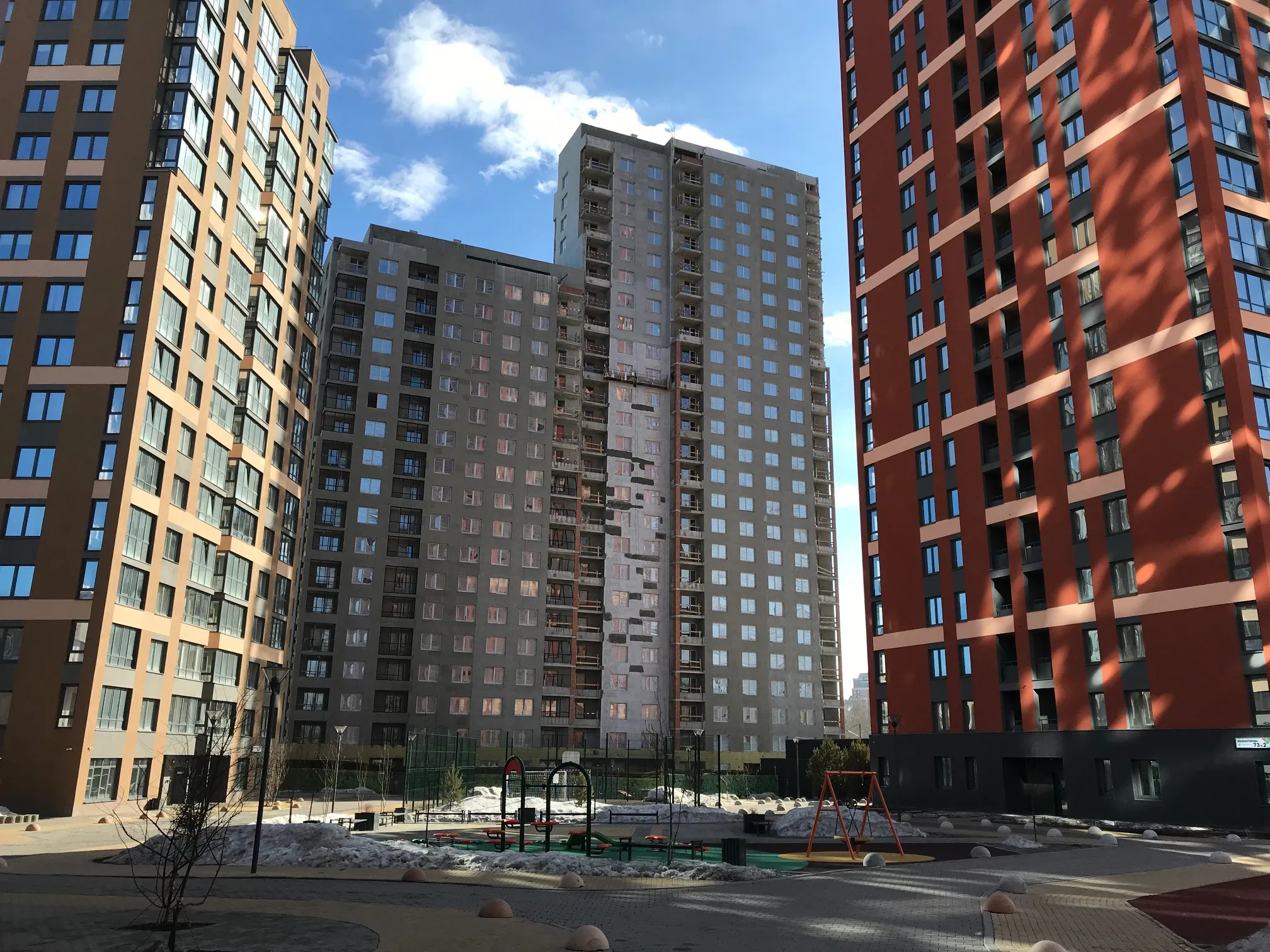 ЖК Ольховский парк ход строительства