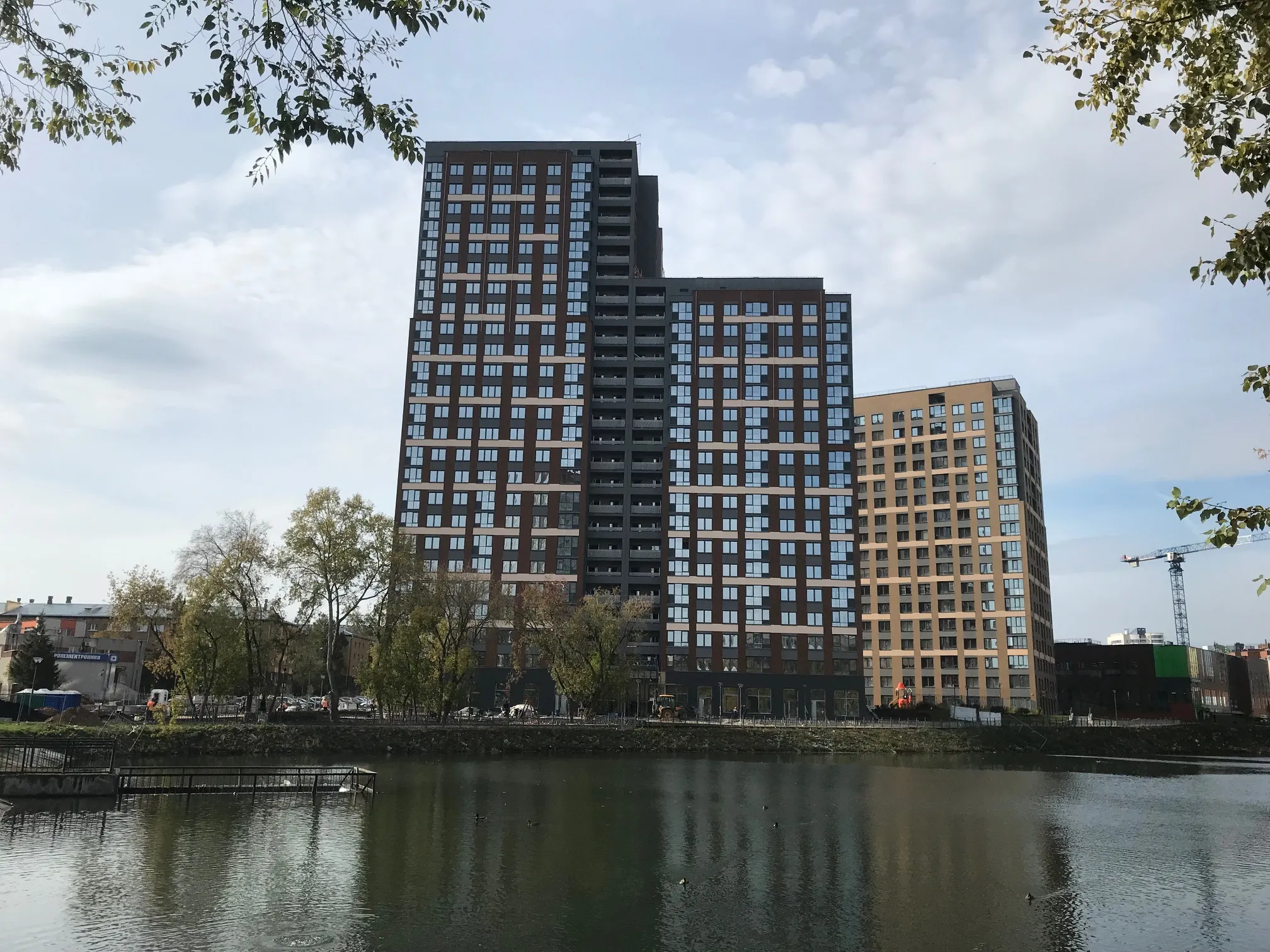 ЖК Ольховский парк ход строительства