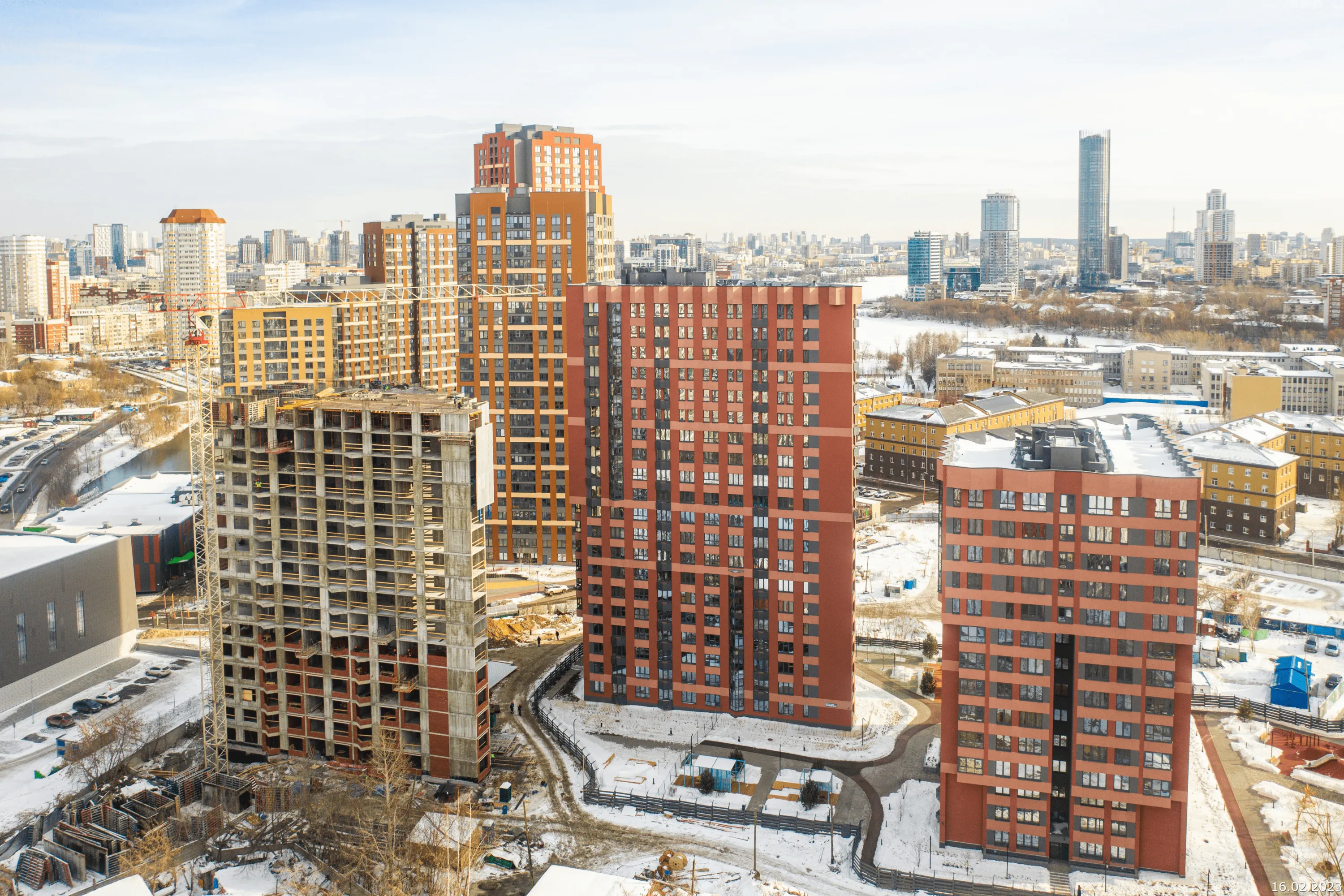 ЖК Ольховский парк ход строительства