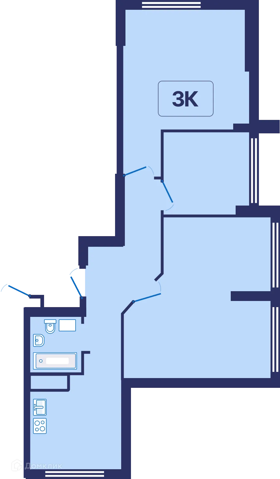 Фото квартиры в ЖК 9 Космонавтов