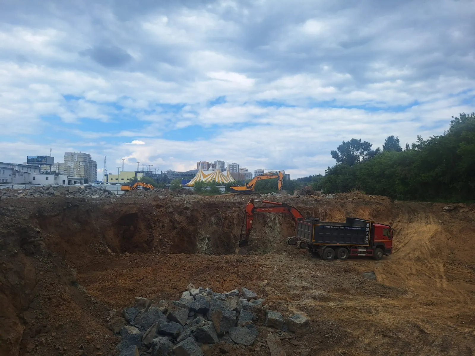 ЖК Настоящий ход строительства