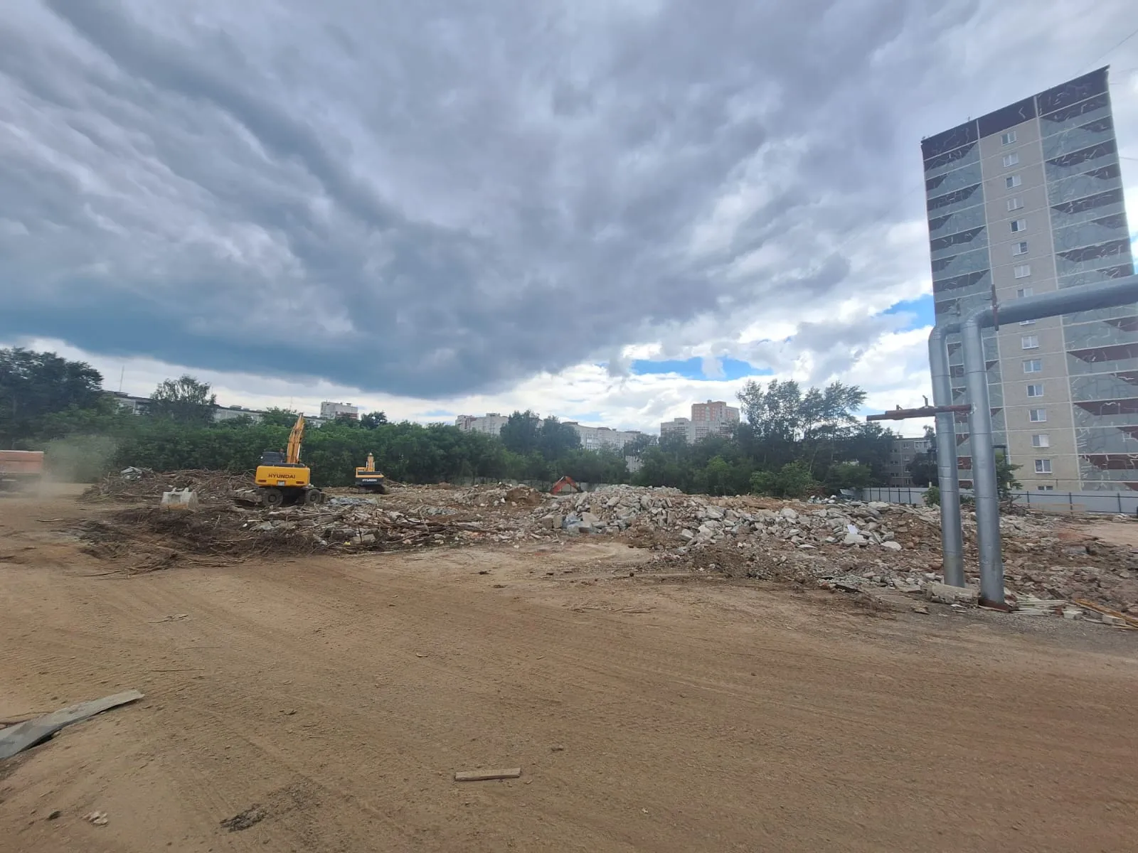 ЖК Настоящий ход строительства