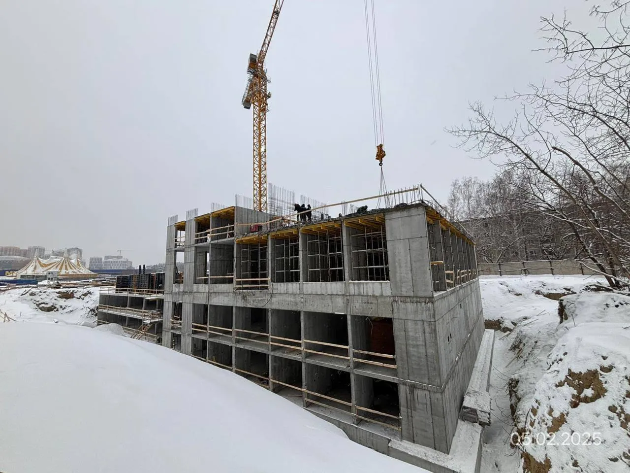 ЖК Настоящий ход строительства