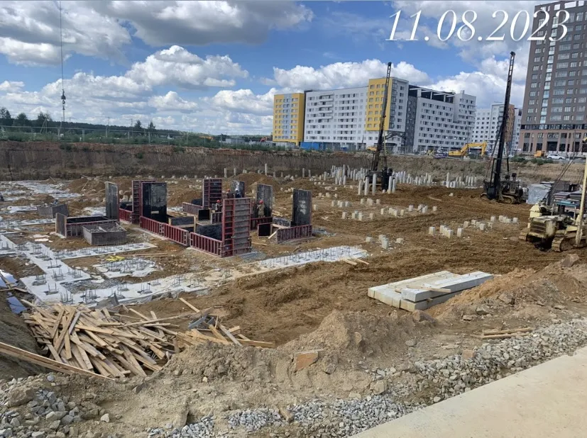 ЖК FIRST (Фёрст) ход строительства