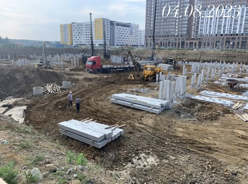 ЖК FIRST (Фёрст) ход строительства