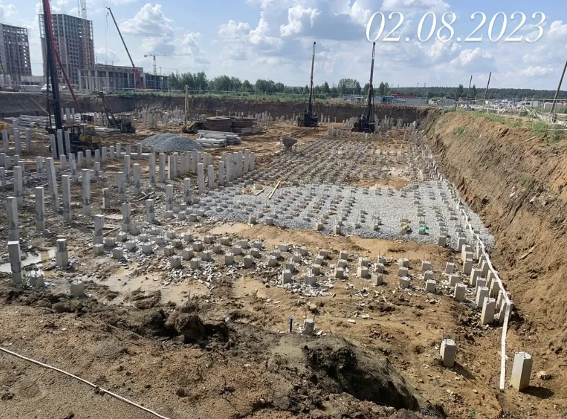 ЖК FIRST (Фёрст) ход строительства