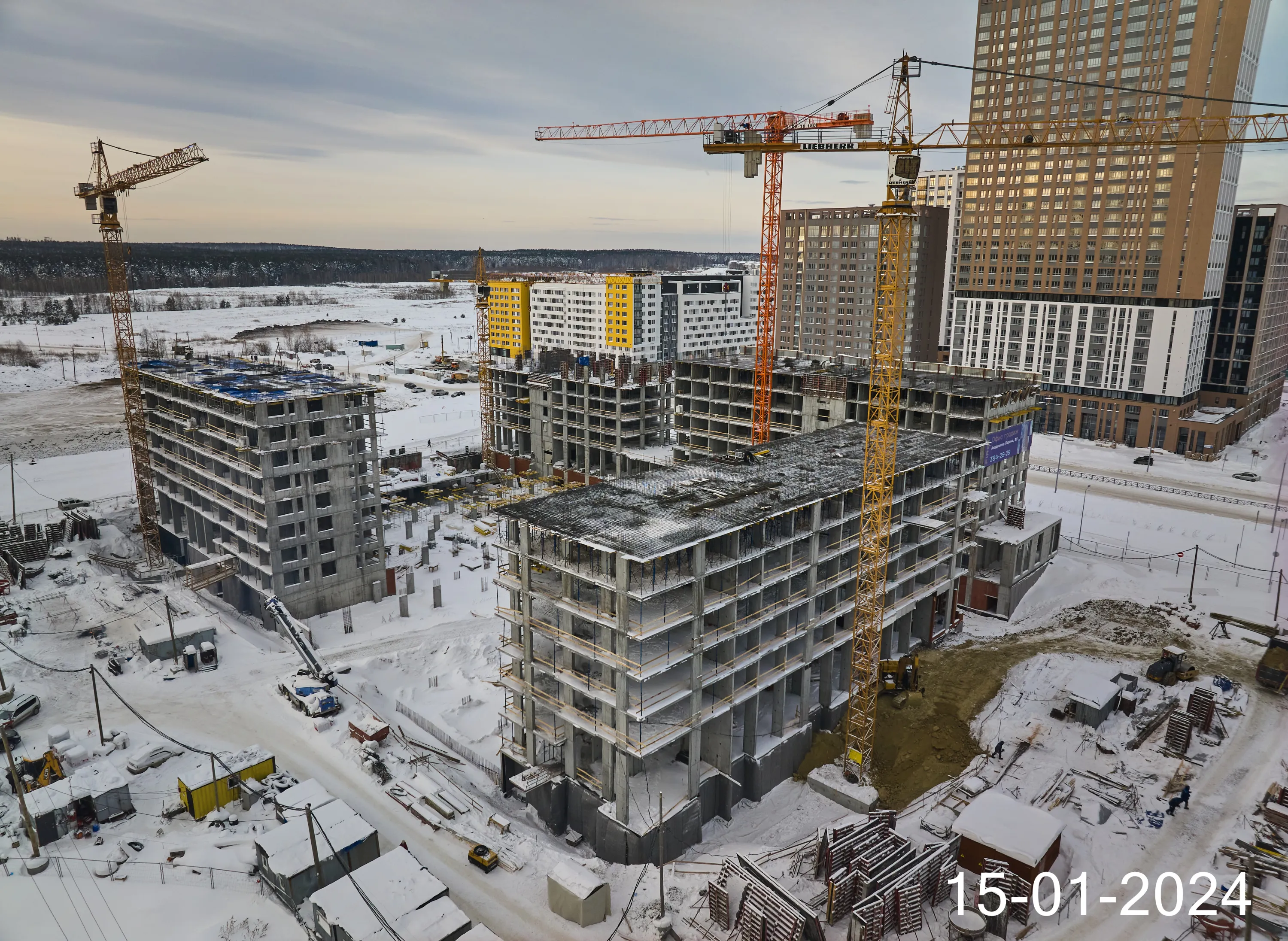 ЖК FIRST (Фёрст) ход строительства