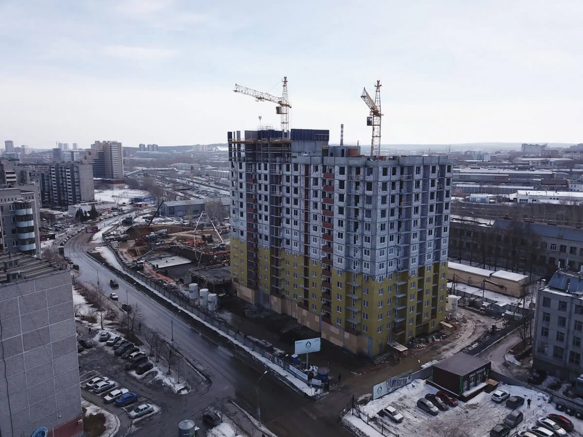 ЖК Новая Ботаника ход строительства