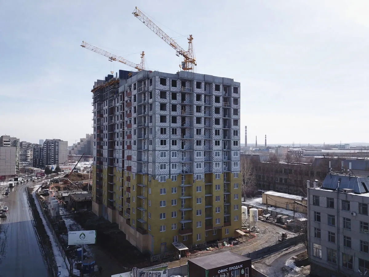 ЖК Новая Ботаника ход строительства