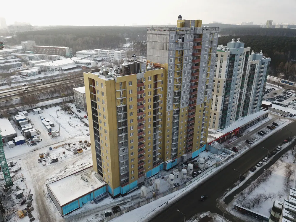 ЖК Новая Ботаника ход строительства