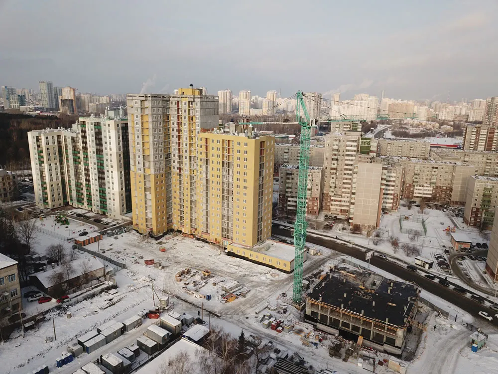 ЖК Новая Ботаника ход строительства