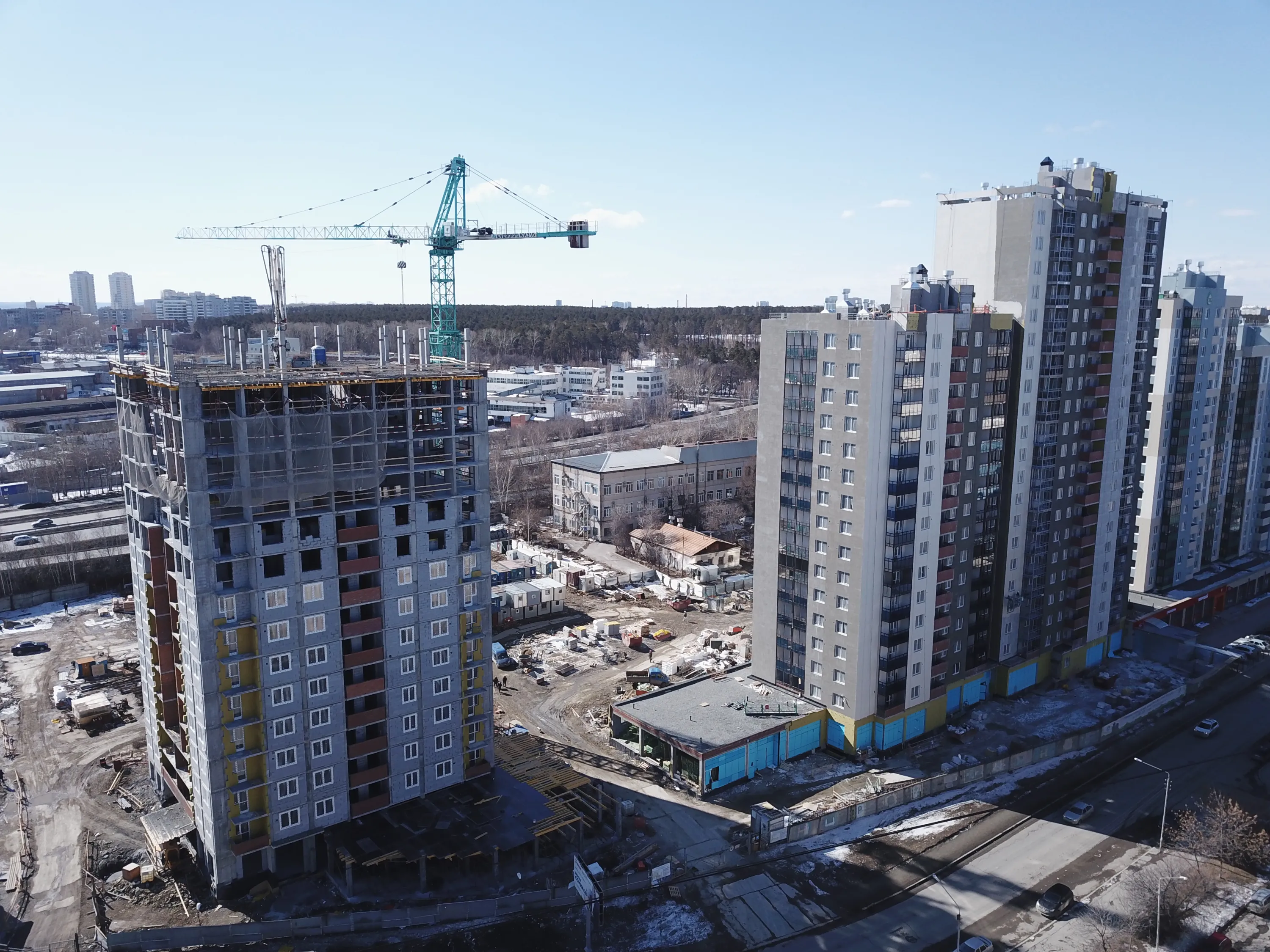 ЖК Новая Ботаника ход строительства