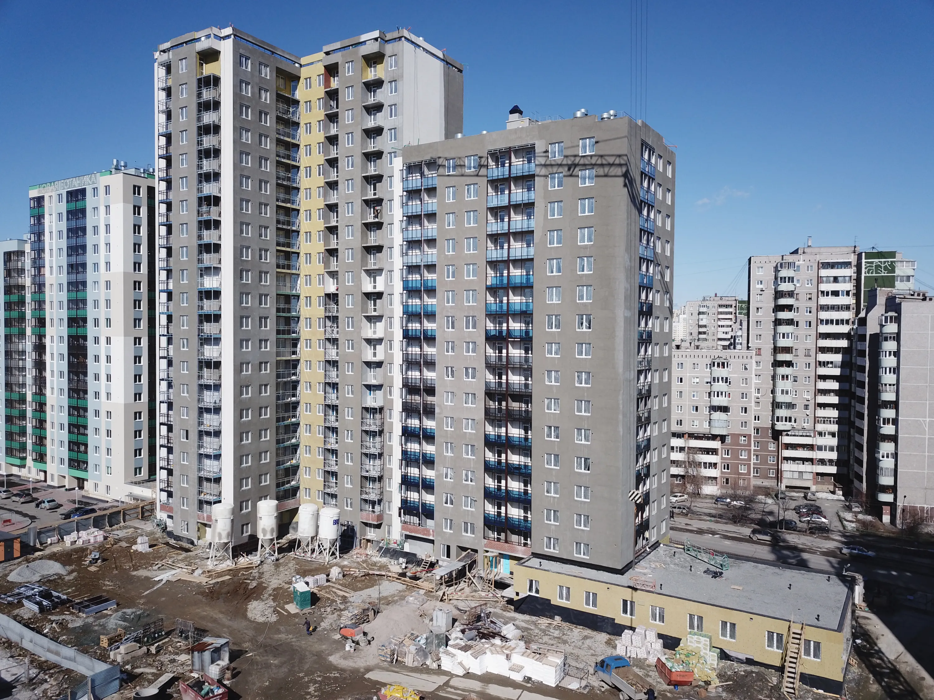 ЖК Новая Ботаника ход строительства