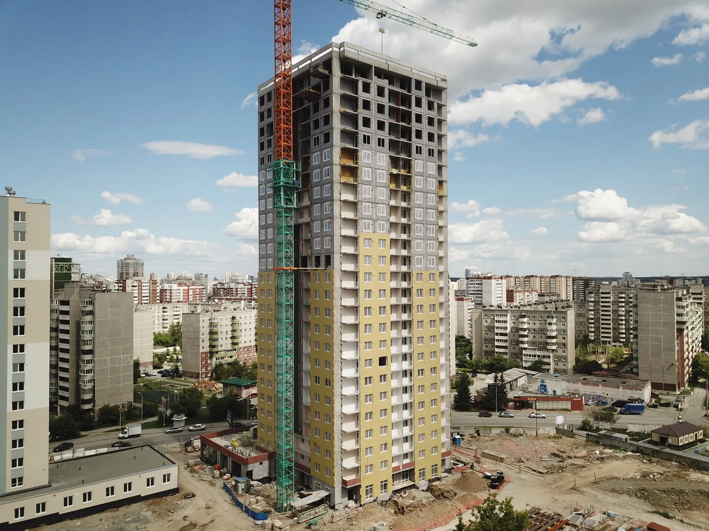 ЖК Новая Ботаника ход строительства