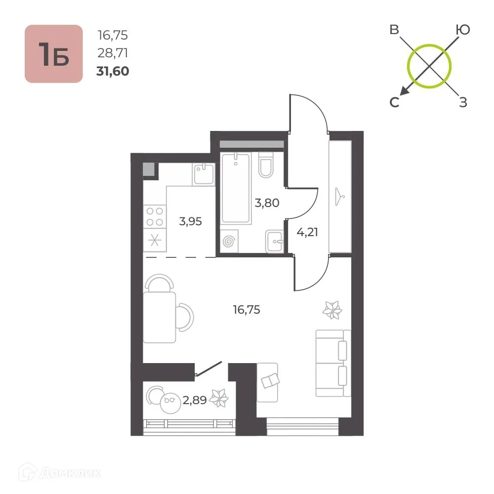 Фото квартиры в ЖК 12 квартал