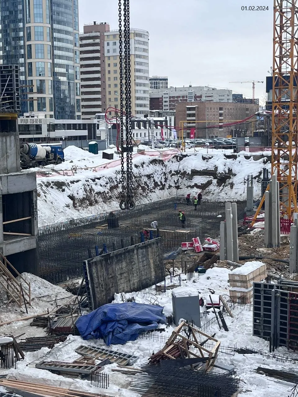 ЖК Парковый квартал 2.0 ход строительства