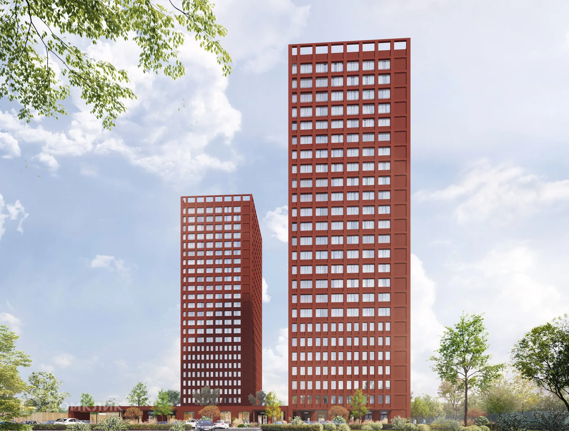 купить новостройку в ЖК Жилые высотки H2O