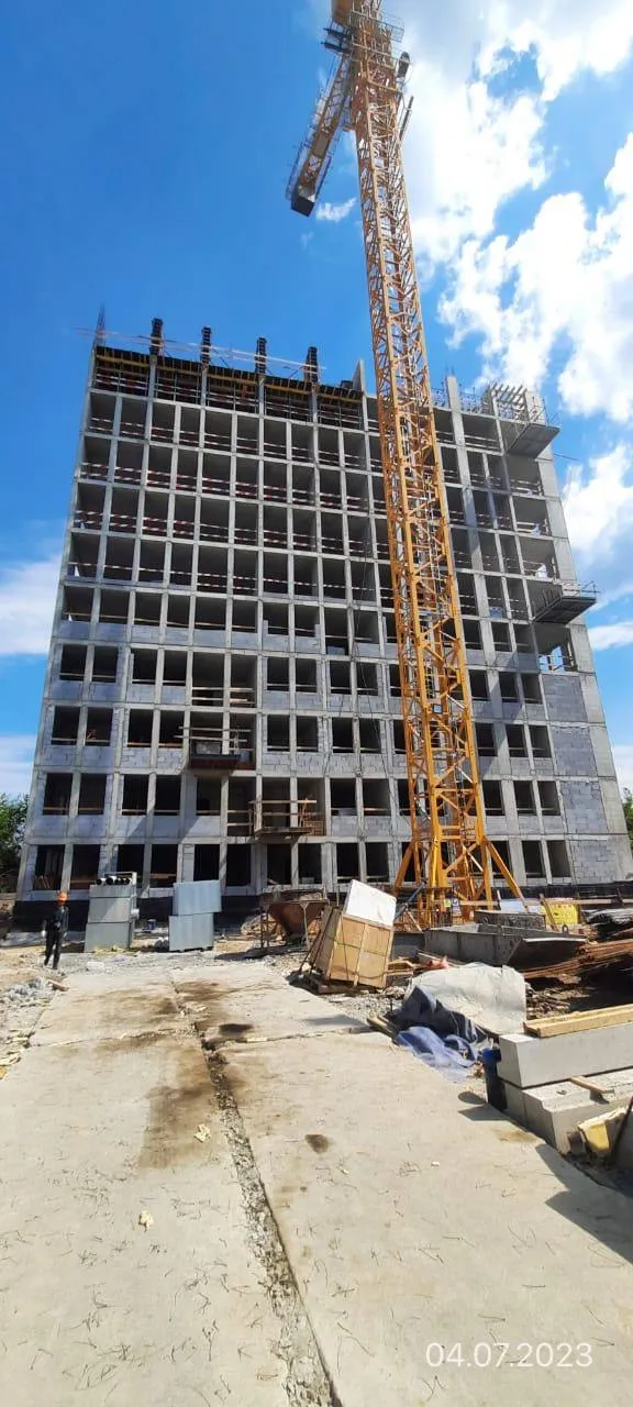 ЖК Жилые высотки H2O ход строительства