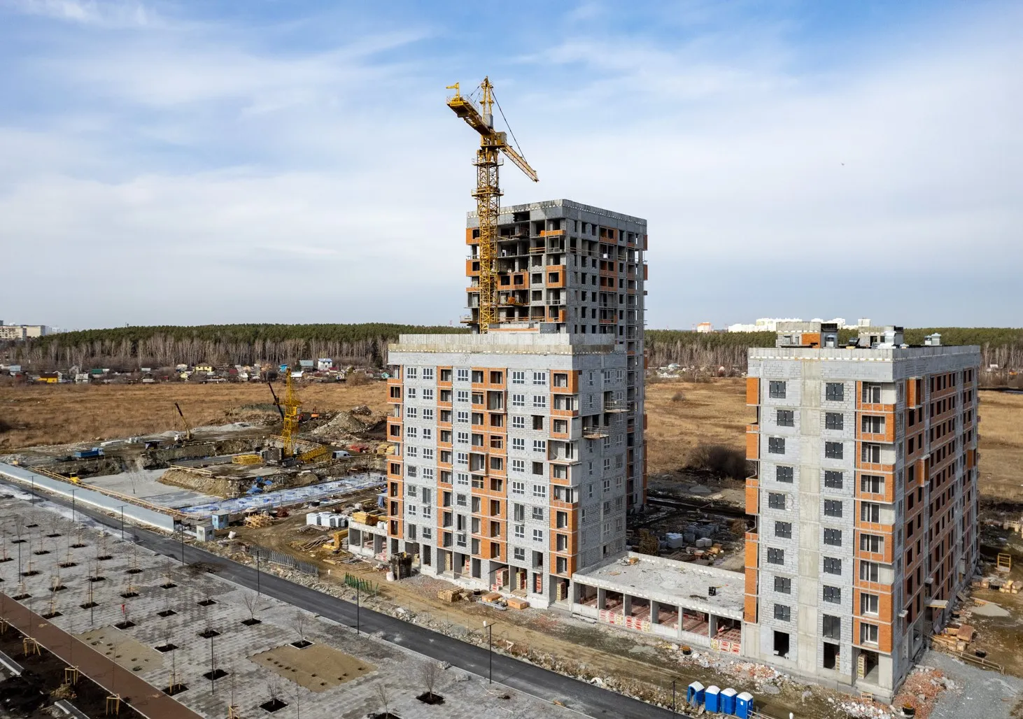 ЖК Новокольцовский ход строительства