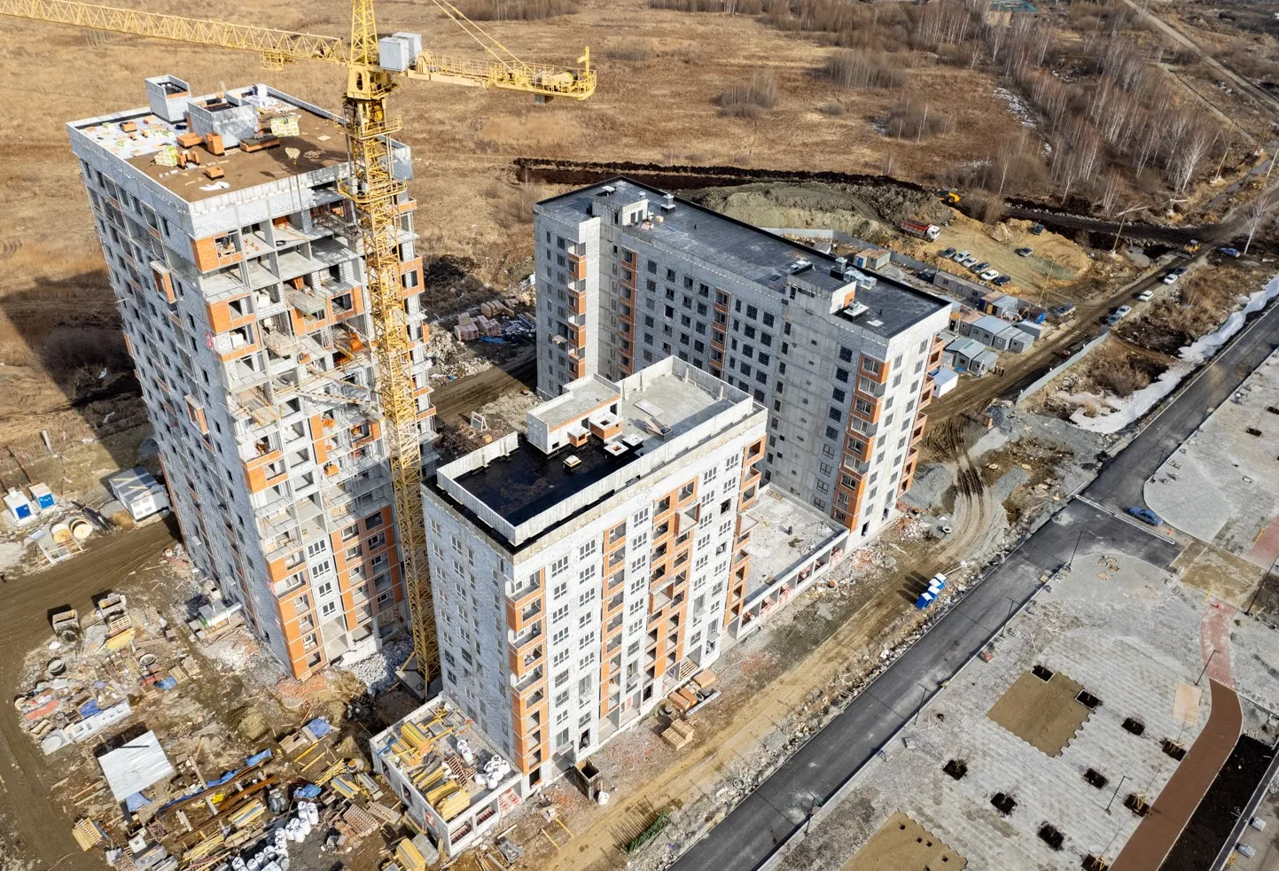 ЖК Новокольцовский ход строительства