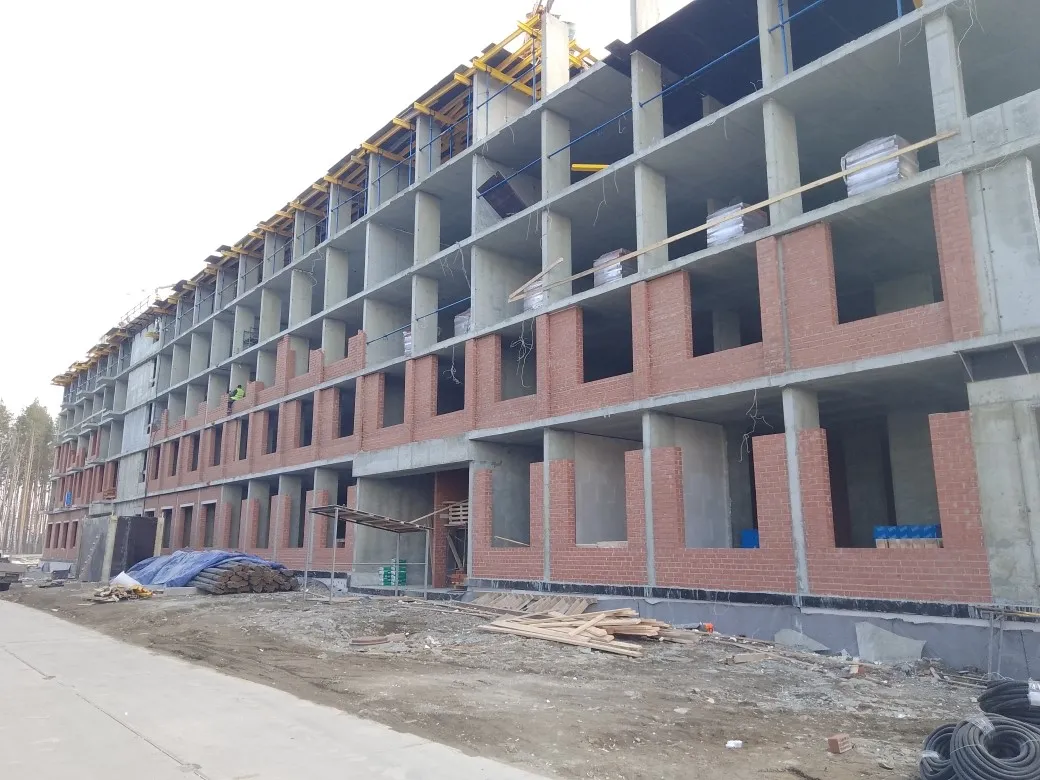 ЖК Первый Академ ход строительства