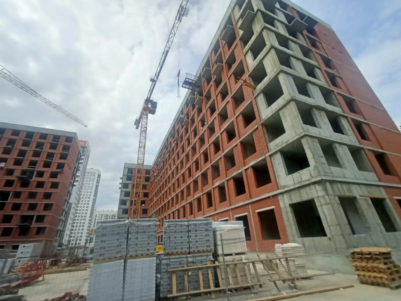 ЖК Первый Академ ход строительства