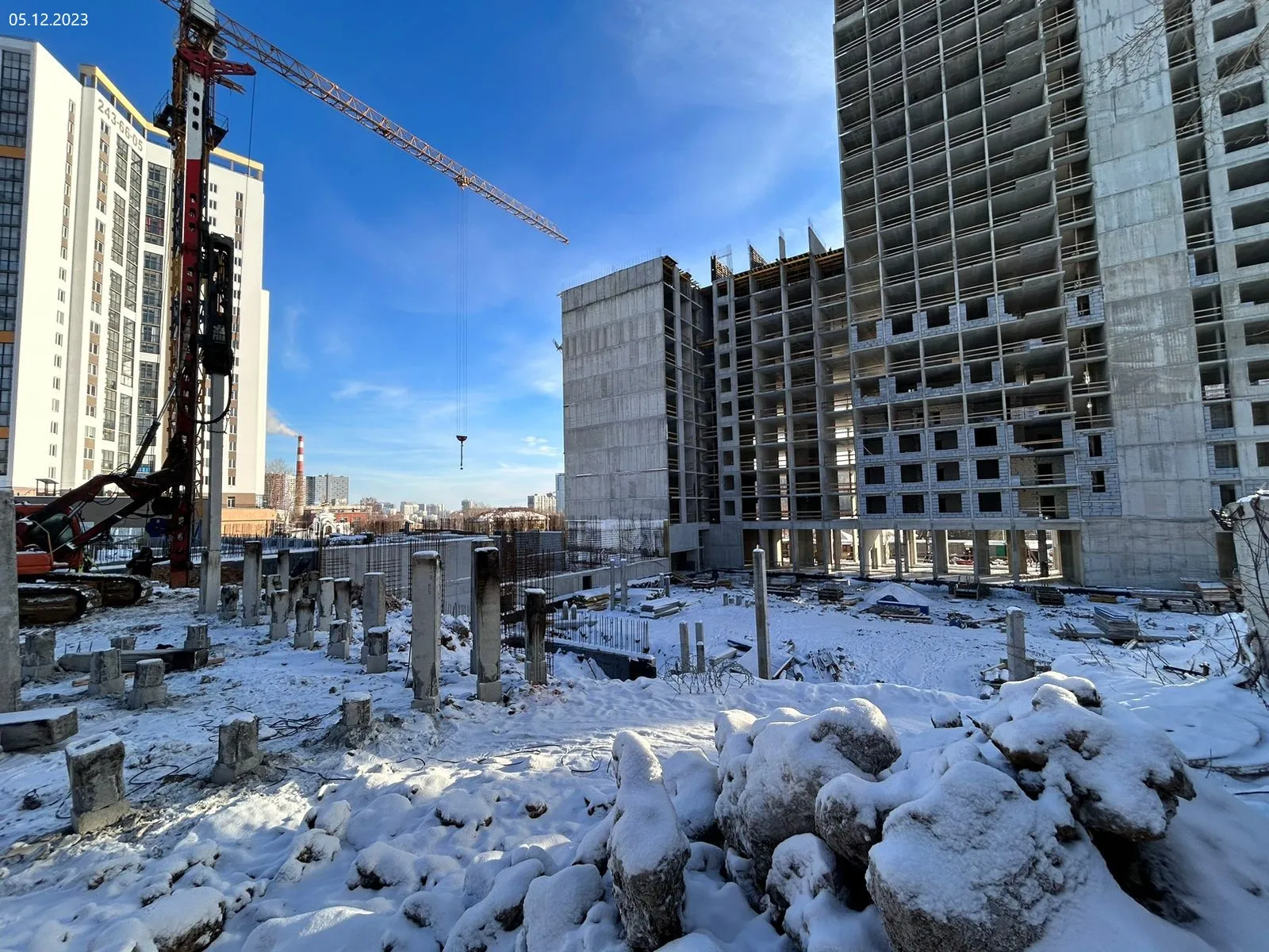 ЖК Небосклоны ход строительства