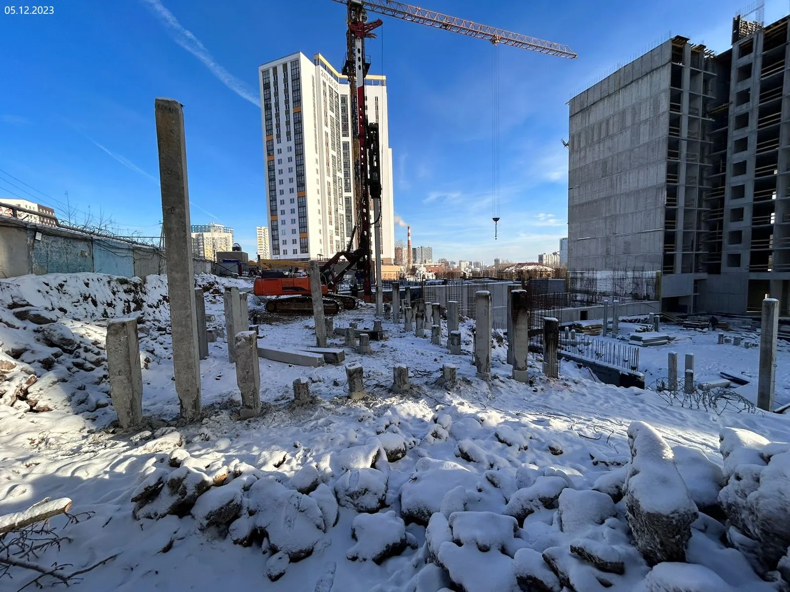 ЖК Небосклоны ход строительства