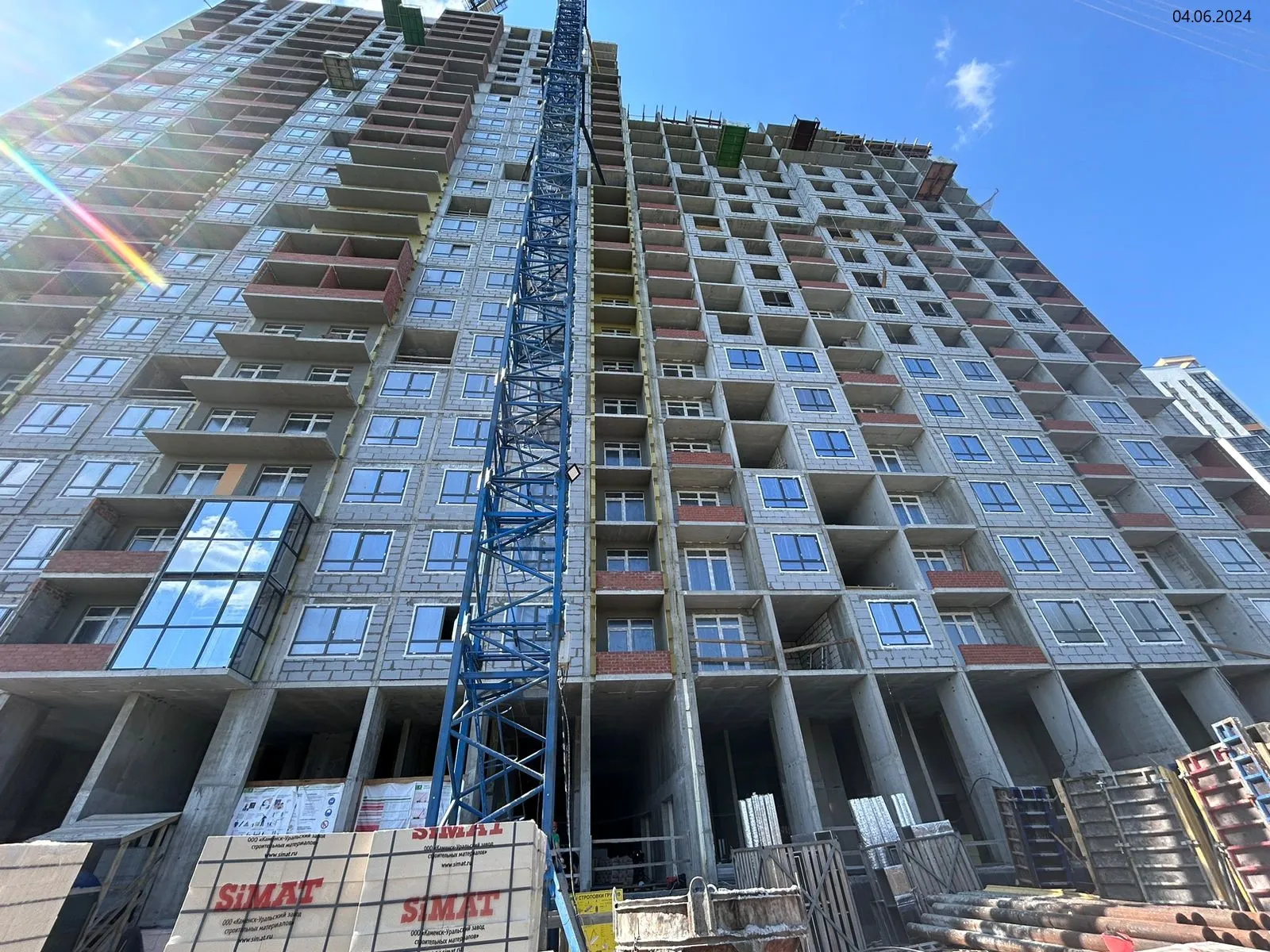 ЖК Небосклоны ход строительства