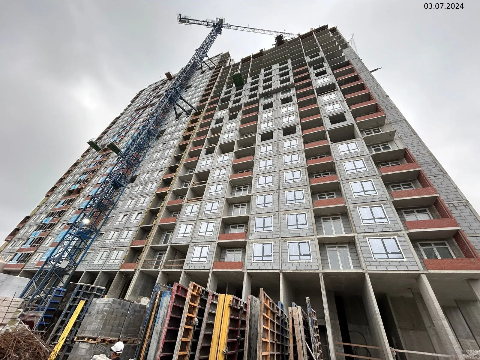 ЖК Небосклоны ход строительства