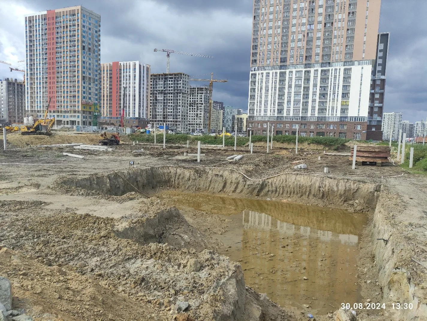 ЖК Новая Олимпика ход строительства