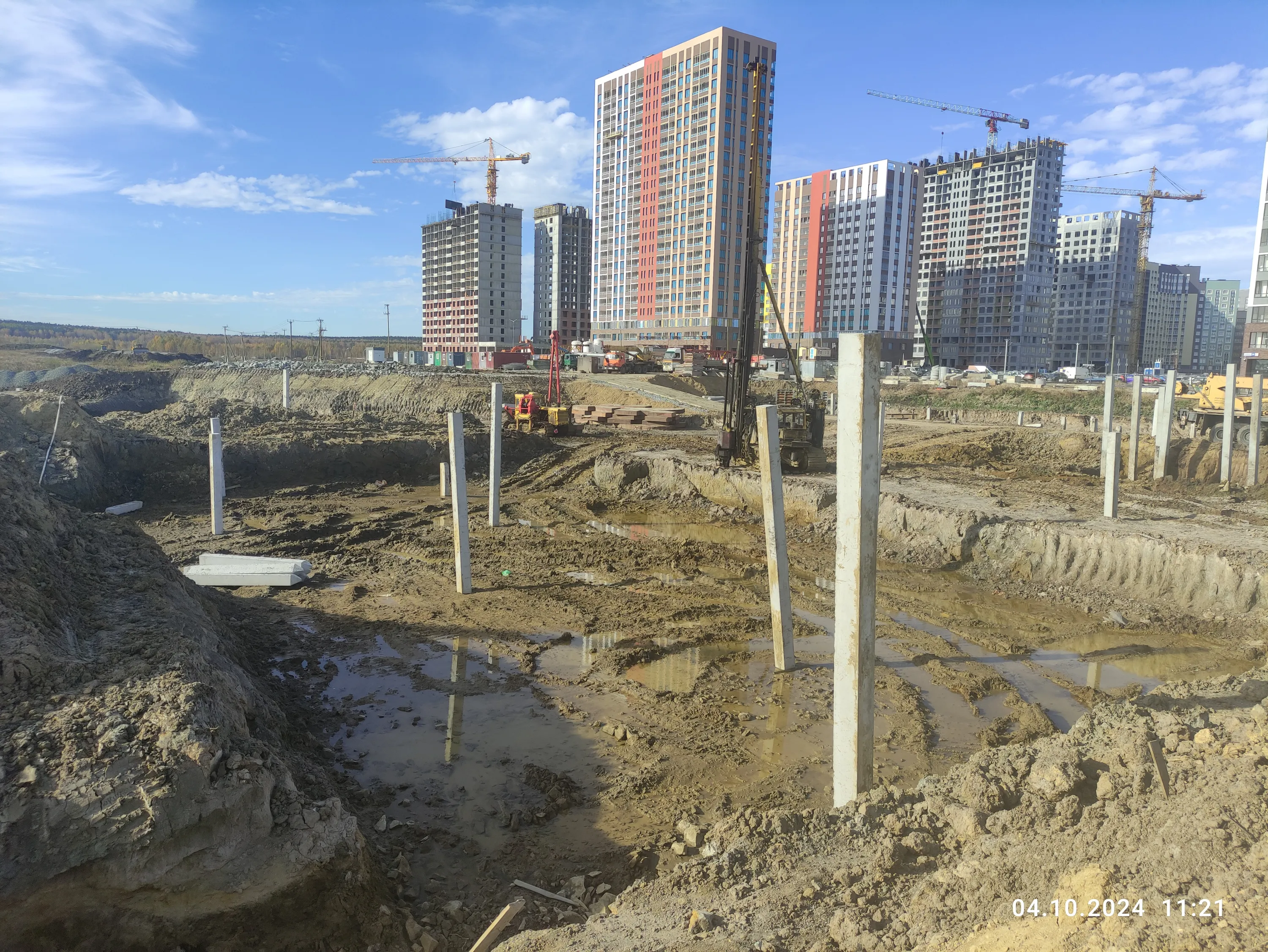 ЖК Новая Олимпика ход строительства