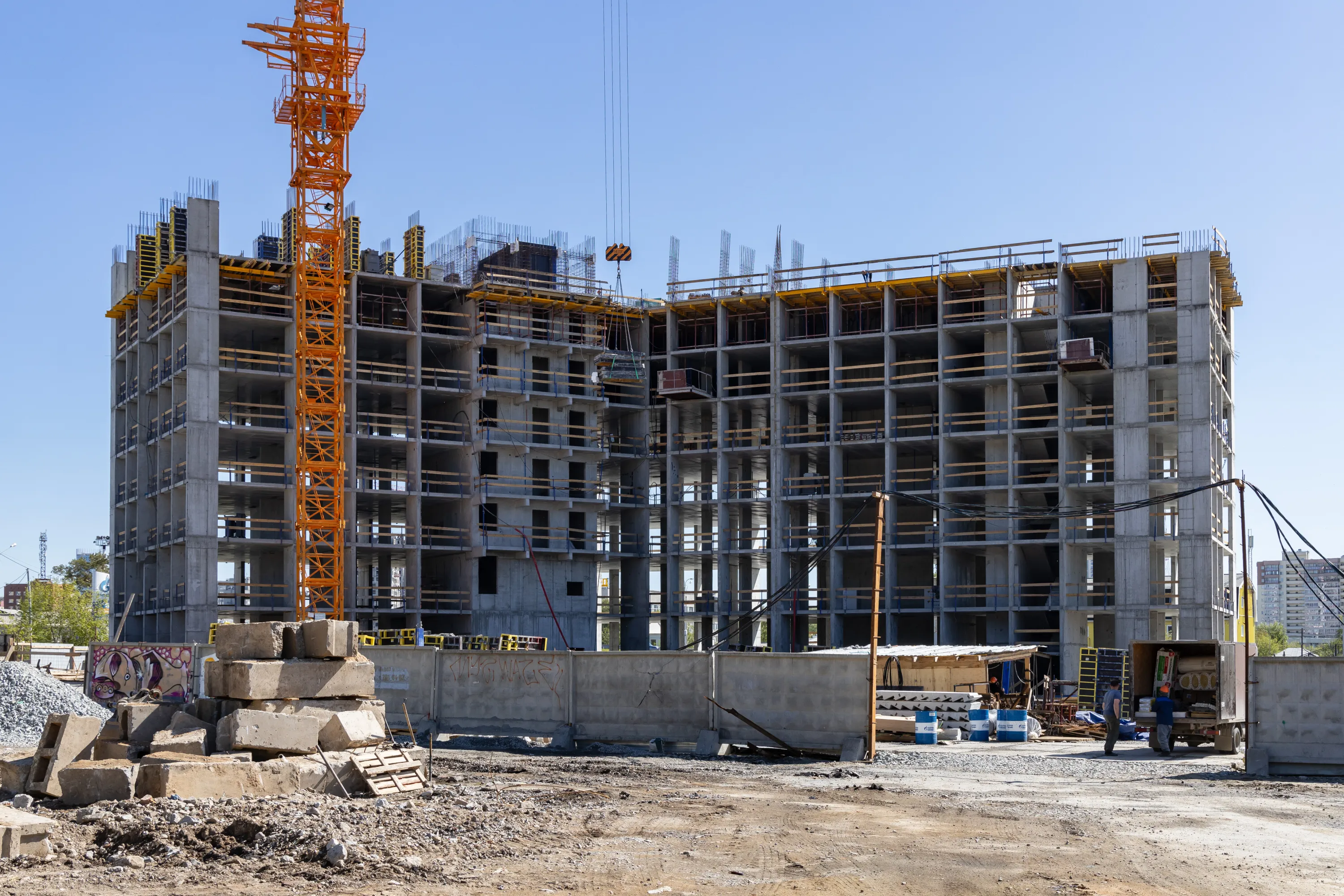 ЖК Философия Идеалистов на Черкасской ход строительства