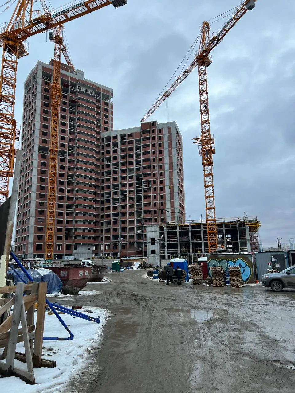 ЖК Философия Идеалистов на Черкасской ход строительства