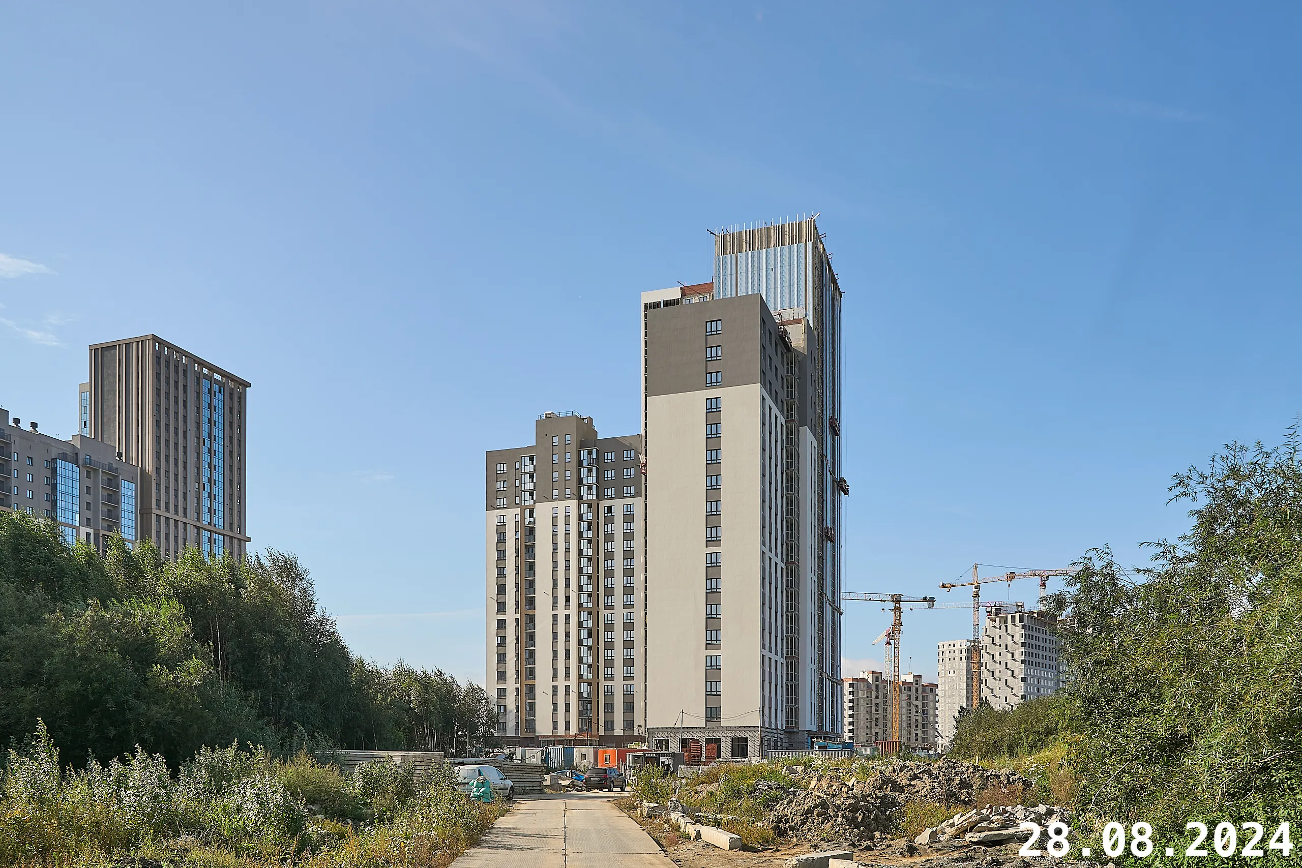 ЖК "Притяжение" ход строительства