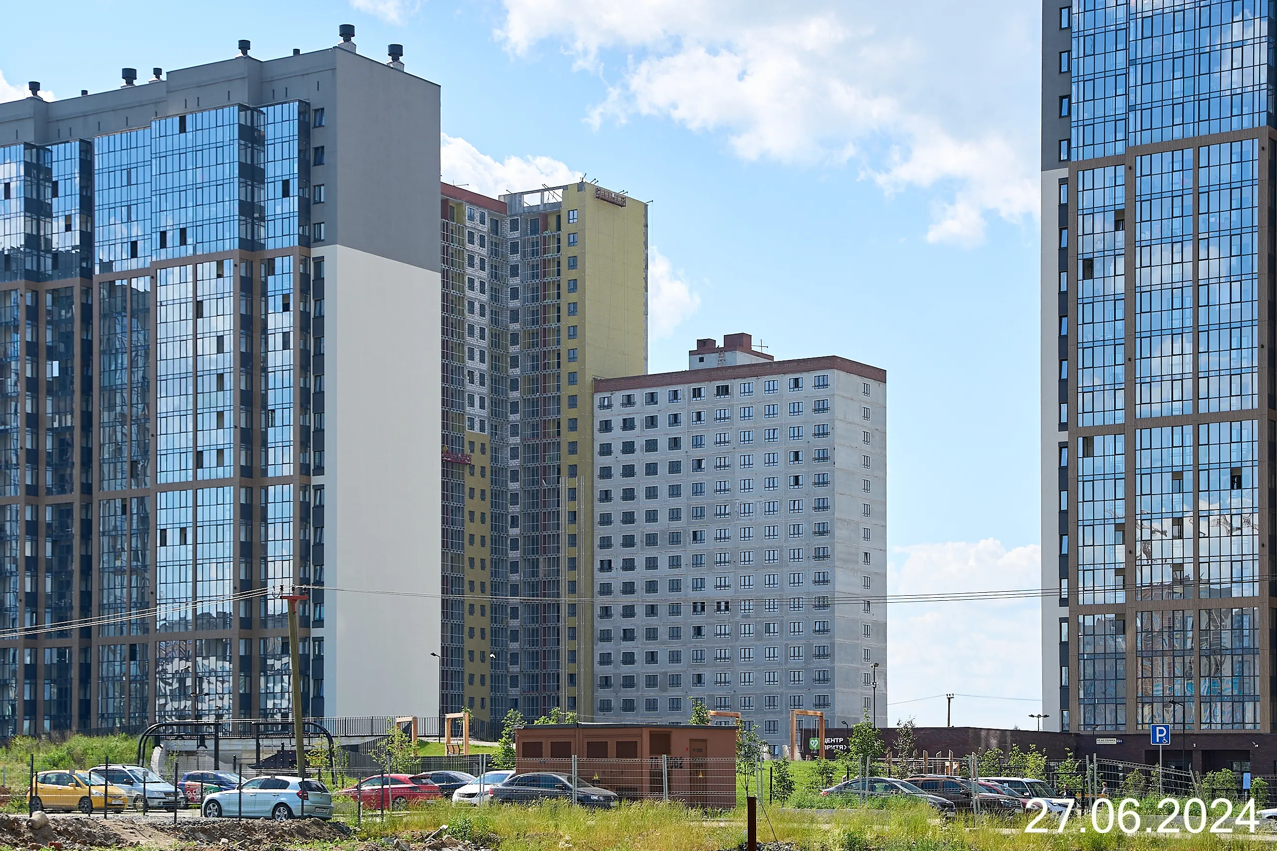 ЖК "Притяжение" ход строительства