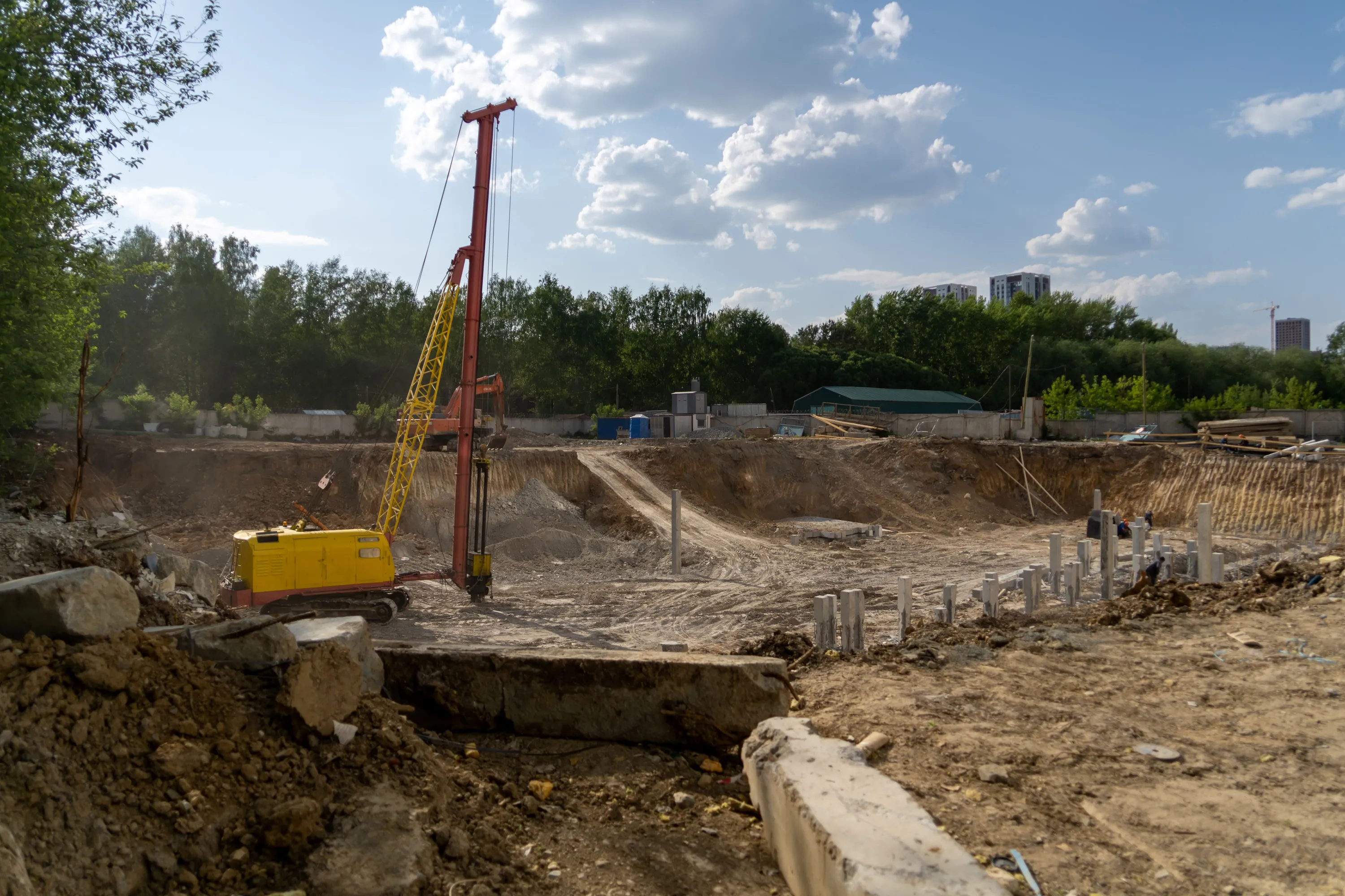 ЖК Грин Гарден ход строительства