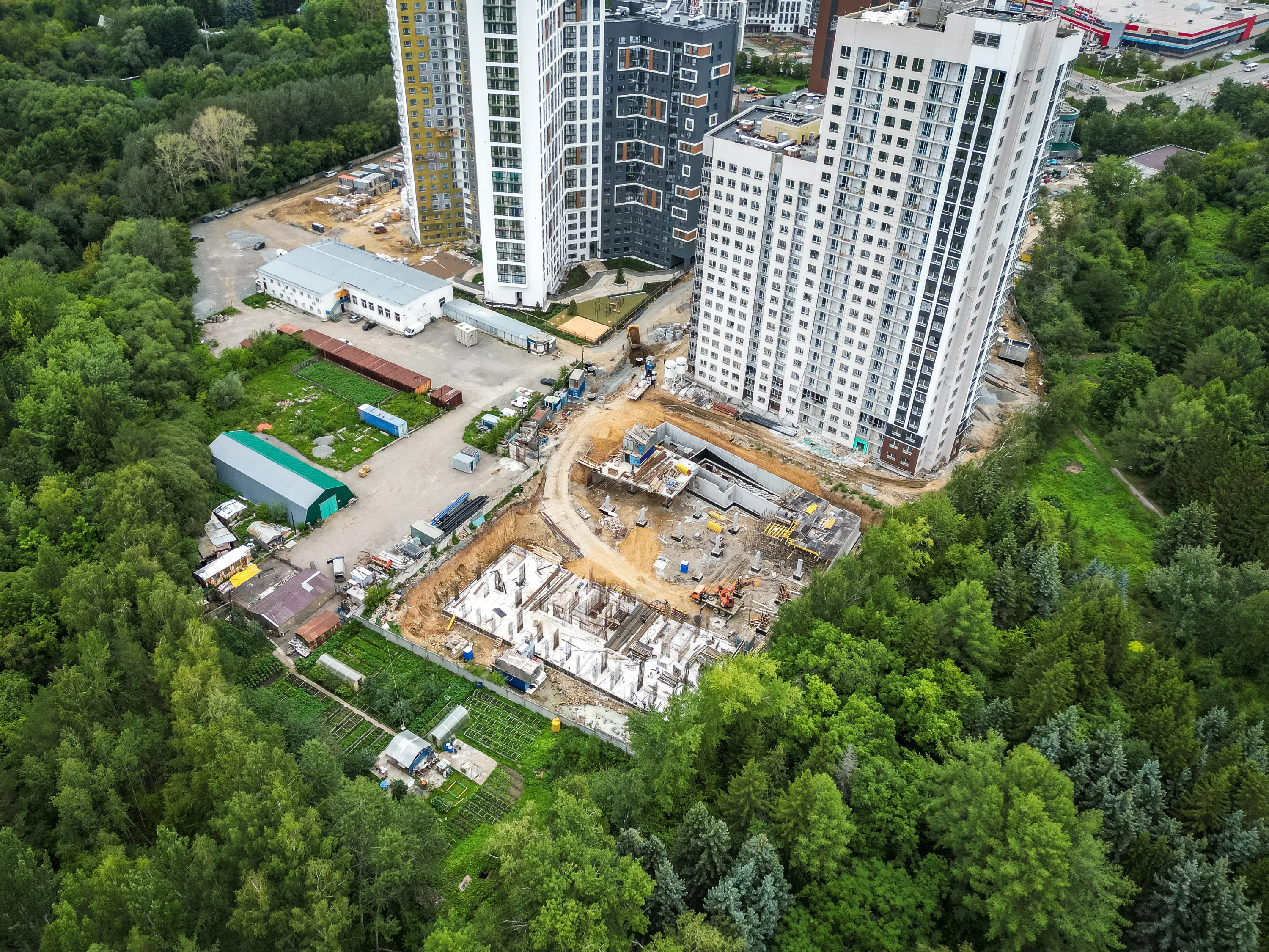 ЖК Грин Гарден ход строительства