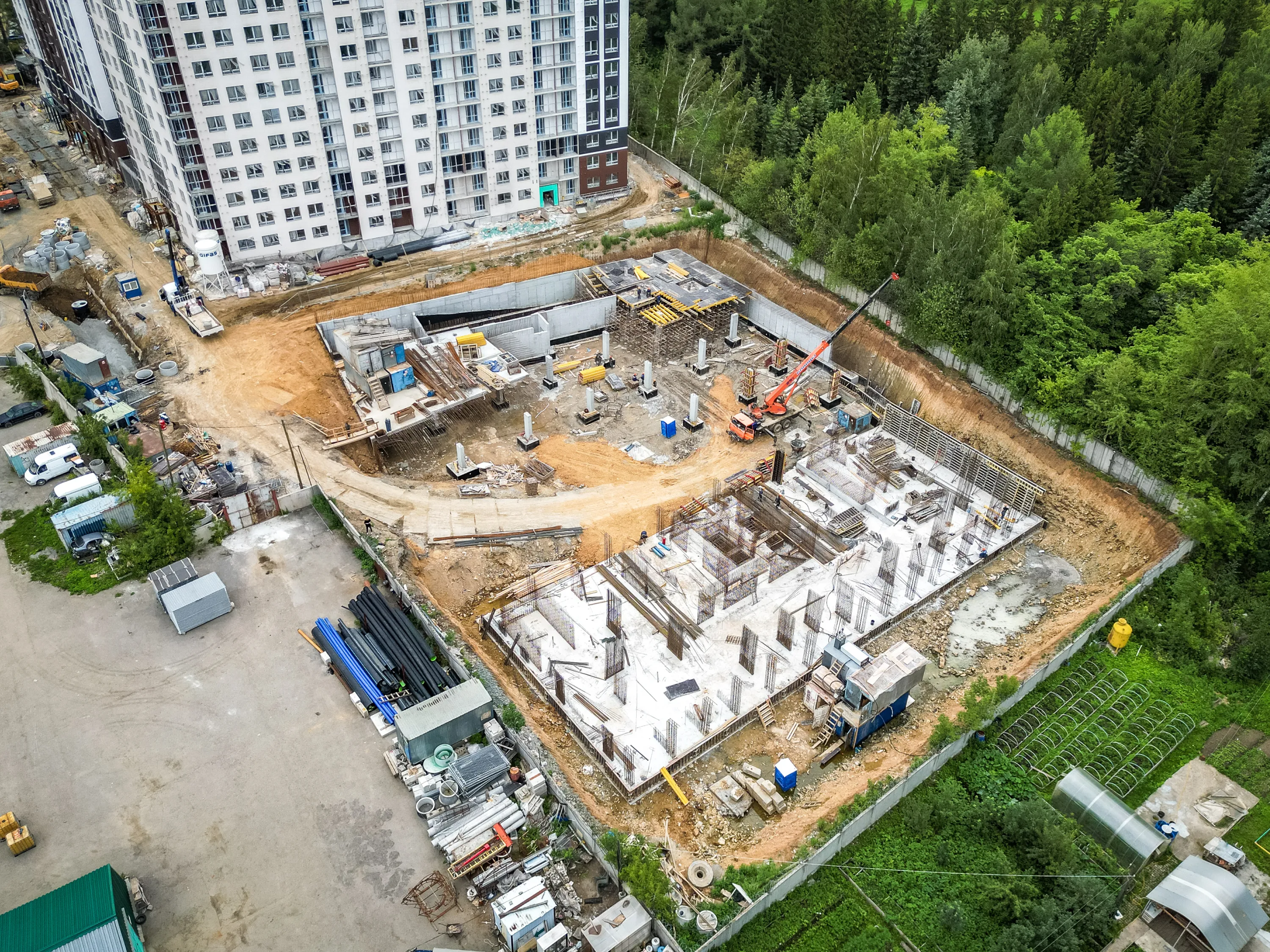 ЖК Грин Гарден ход строительства