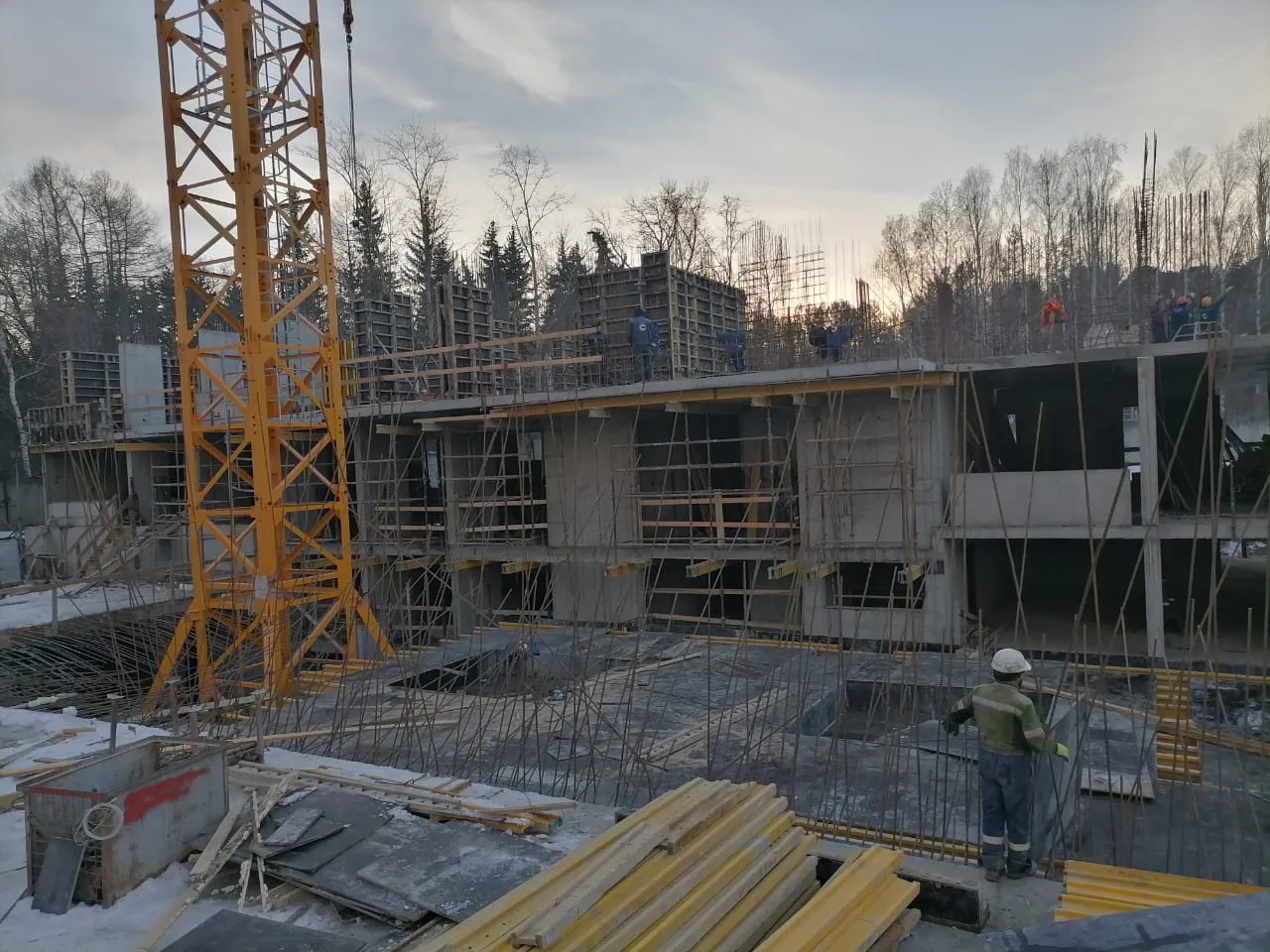 ЖК Грин Гарден ход строительства